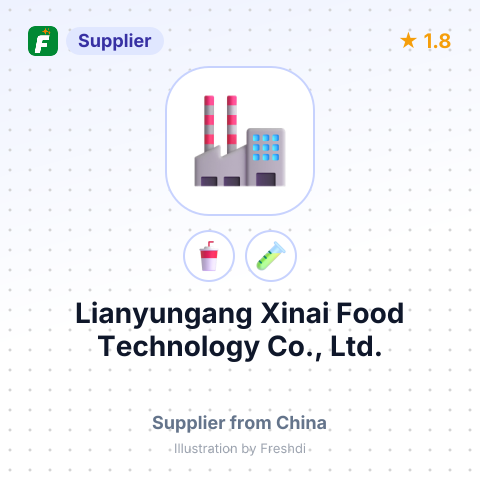 Lianyungang Xinai Food Technology Co., Ltd. – summary card, no photo uploaded yet