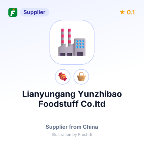 Lianyungang Yunzhibao Foodstuff Co.ltd – summary card, no photo uploaded yet