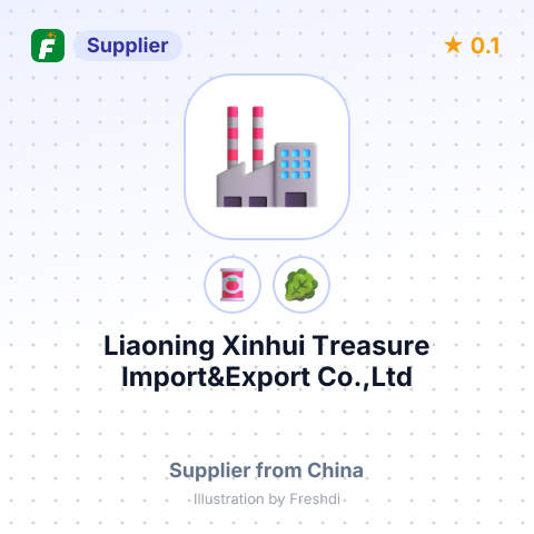 Liaoning Xinhui Treasure Import&Export Co.,Ltd – summary card, no photo uploaded yet