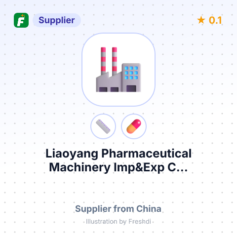 Liaoyang Pharmaceutical Machinery Imp&Exp C... – summary card, no photo uploaded yet
