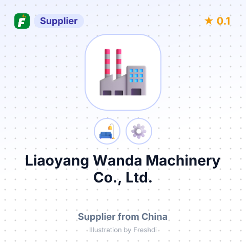 Liaoyang Wanda Machinery Co., Ltd. – summary card, no photo uploaded yet