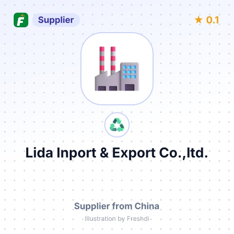 Lida Inport & Export Co.,ltd. – summary card, no photo uploaded yet