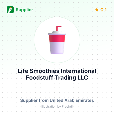Life Smoothies International Foodstuff Trading LLC – summary card, no photo uploaded yet
