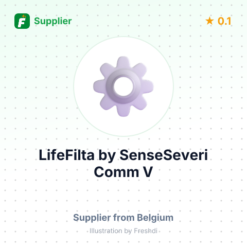 LifeFilta by SenseSeveri Comm V – summary card, no photo uploaded yet