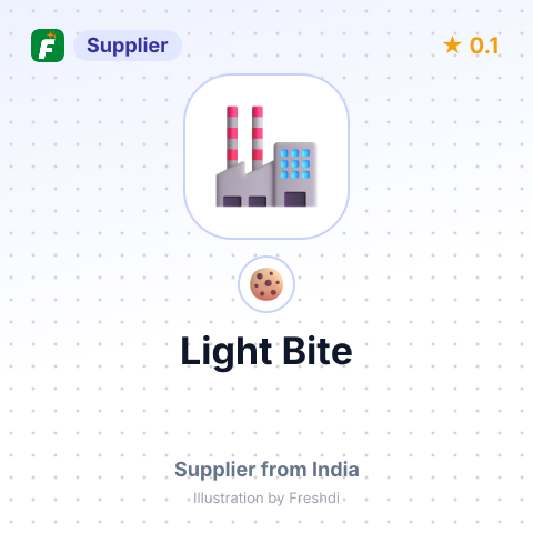 Light Bite  – summary card, no photo uploaded yet