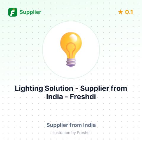Lighting Solution  – summary card, no photo uploaded yet
