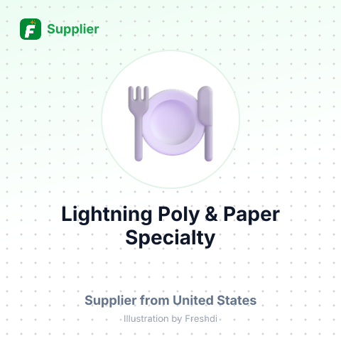 Lightning Poly & Paper Specialty – summary card, no photo uploaded yet