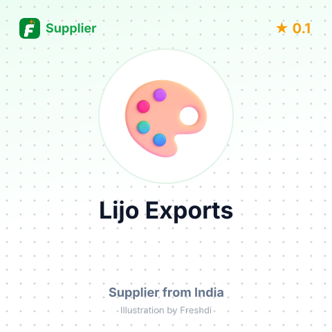Lijo Exports  – summary card, no photo uploaded yet