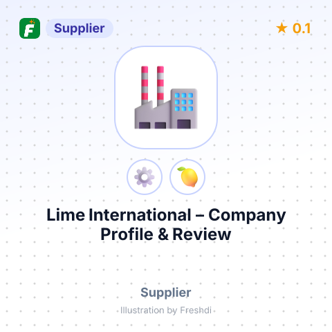 Lime International – summary card, no photo uploaded yet