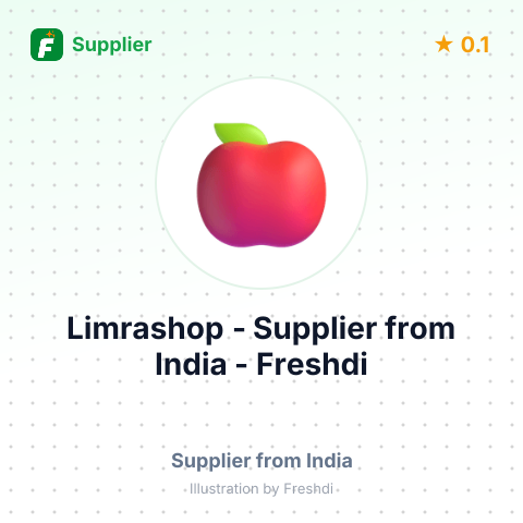 Limrashop  – summary card, no photo uploaded yet