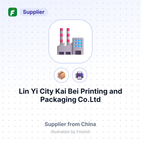 Lin Yi City Kai Bei Printing and Packaging Co.Ltd – summary card, no photo uploaded yet