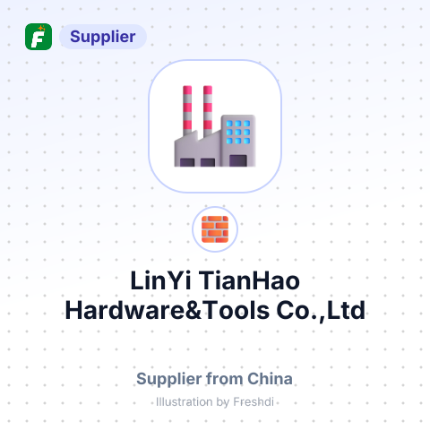 LinYi TianHao Hardware&Tools Co.,Ltd – summary card, no photo uploaded yet