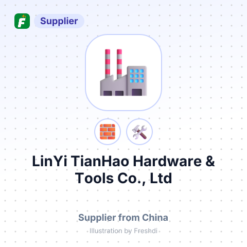 LinYi TianHao Hardware & Tools Co., Ltd – summary card, no photo uploaded yet