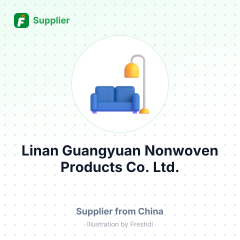 Linan Guangyuan Nonwoven Products Co., Ltd. – summary card, no photo uploaded yet