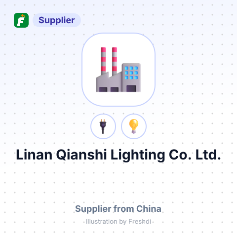 Linan Qianshi Lighting Co., Ltd. – summary card, no photo uploaded yet