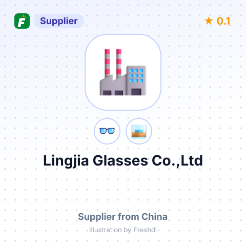 Lingjia Glasses Co.,Ltd – summary card, no photo uploaded yet