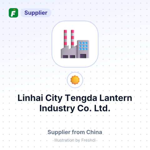 Linhai City Tengda Lantern Industry Co., Ltd. – summary card, no photo uploaded yet