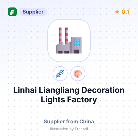 Linhai Liangliang Decoration Lights Factory – summary card, no photo uploaded yet