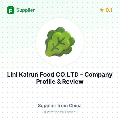 Lini Kairun Food CO.LTD – summary card, no photo uploaded yet