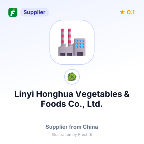 Linyi Honghua Vegetables & Foods Co., Ltd. – summary card, no photo uploaded yet