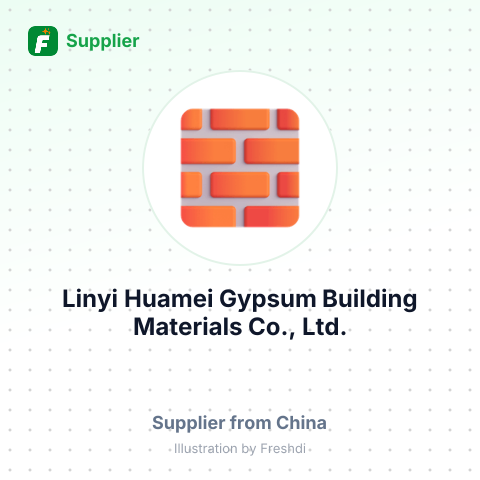 Linyi Huamei Gypsum Building Materials Co., Ltd. – summary card, no photo uploaded yet
