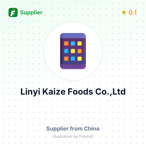 Linyi Kaize Foods Co.,Ltd – summary card, no photo uploaded yet