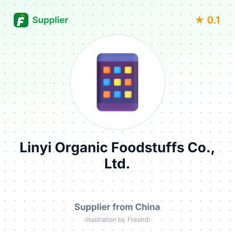 Linyi Organic Foodstuffs Co., Ltd. – summary card, no photo uploaded yet