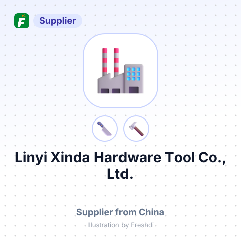 Linyi Xinda Hardware Tool Co., Ltd. – summary card, no photo uploaded yet