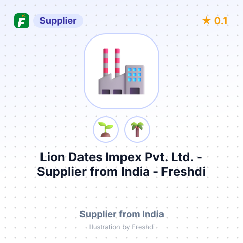 Lion Dates Impex Pvt. Ltd.  – summary card, no photo uploaded yet