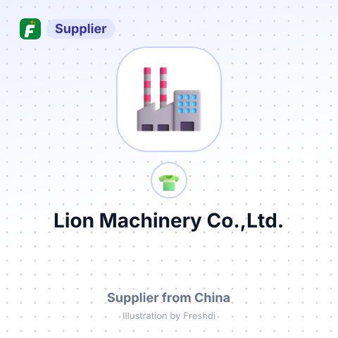 Lion Machinery Co.,Ltd. – summary card, no photo uploaded yet