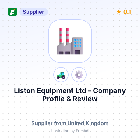 Liston Equipment Ltd – summary card, no photo uploaded yet
