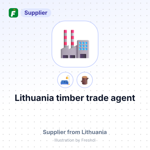 Lithuania timber trade agent – summary card, no photo uploaded yet
