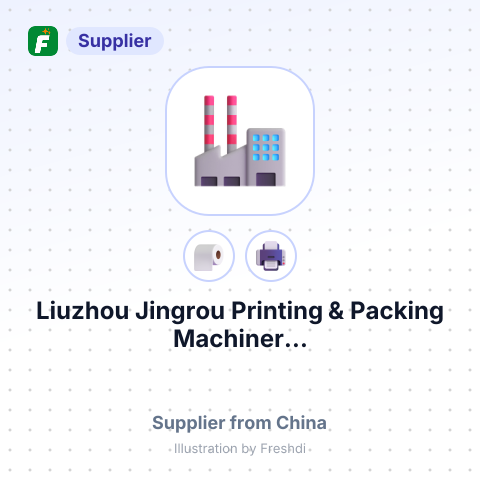 Liuzhou Jingrou Printing & Packing Machiner... – summary card, no photo uploaded yet