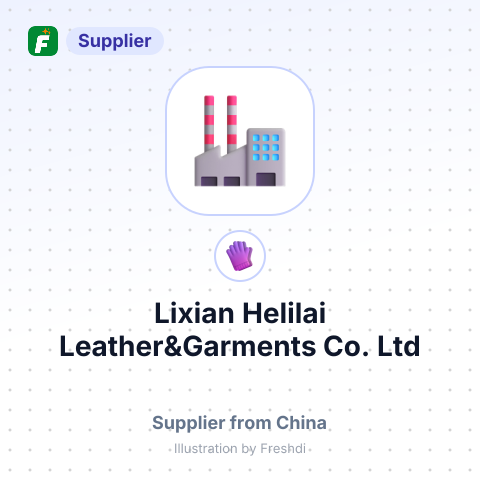 Lixian Helilai Leather&Garments Co. Ltd – summary card, no photo uploaded yet
