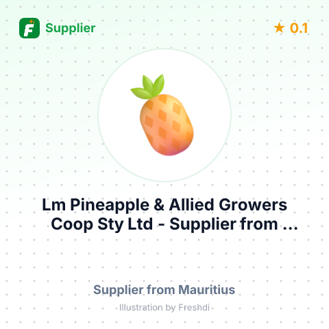 Lm Pineapple & Allied Growers Coop Sty Ltd  – summary card, no photo uploaded yet