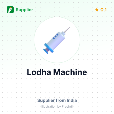 Lodha Machine – summary card, no photo uploaded yet
