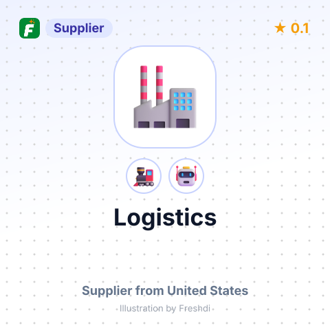 Logistics – summary card, no photo uploaded yet