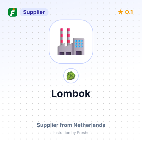 Lombok  – summary card, no photo uploaded yet