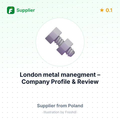 London metal manegment – summary card, no photo uploaded yet