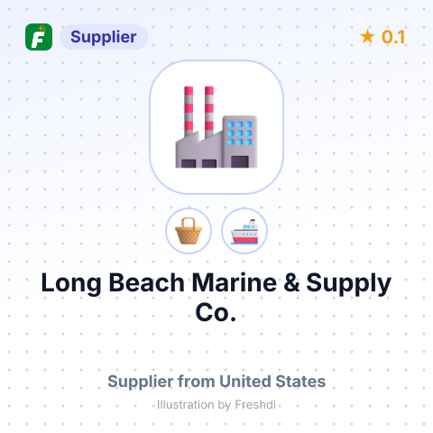 Long Beach Marine & Supply Co. – summary card, no photo uploaded yet