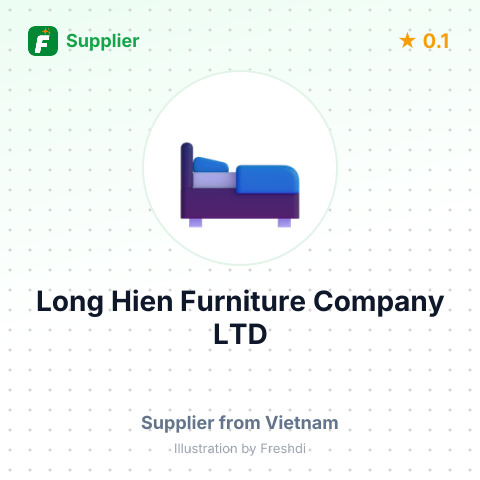 Long Hien Furniture Company LTD – summary card, no photo uploaded yet
