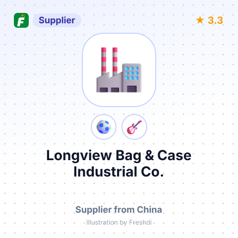 Longview Bag & Case Industrial Co. – summary card, no photo uploaded yet