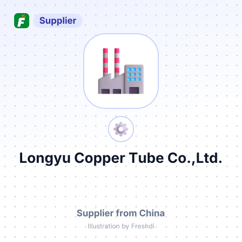 Longyu Copper Tube Co.,Ltd. – summary card, no photo uploaded yet