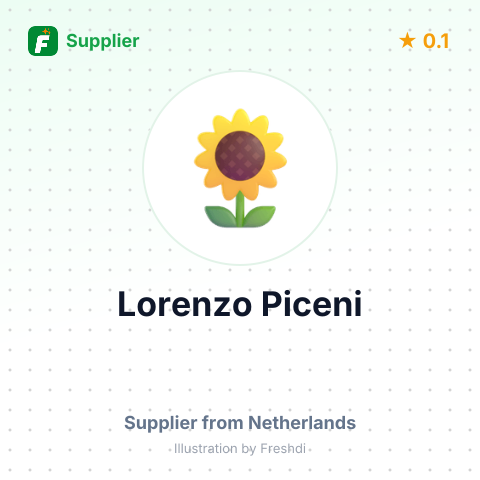 Lorenzo Piceni  – summary card, no photo uploaded yet