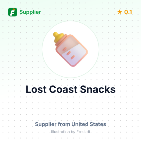 Lost Coast Snacks – summary card, no photo uploaded yet