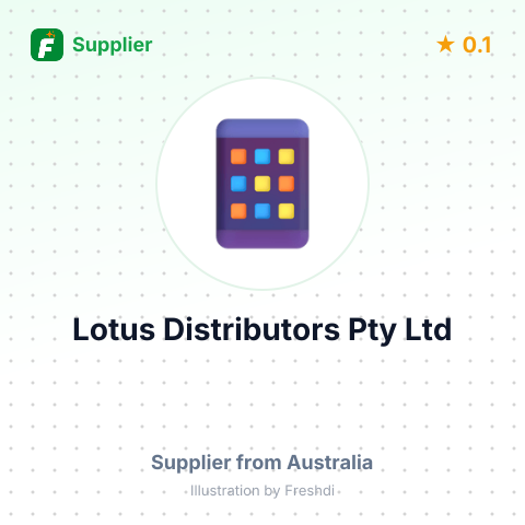 Lotus Distributors Pty Ltd – summary card, no photo uploaded yet
