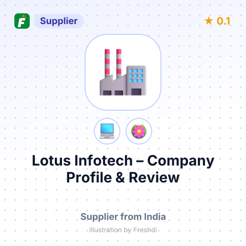 Lotus Infotech – summary card, no photo uploaded yet