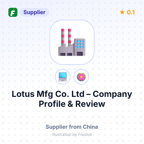 Lotus Mfg Co.,Ltd – summary card, no photo uploaded yet