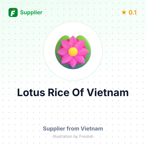 Lotus Rice Of Vietnam  – summary card, no photo uploaded yet
