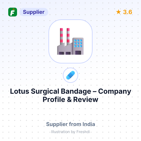 Lotus Surgical Bandage – summary card, no photo uploaded yet